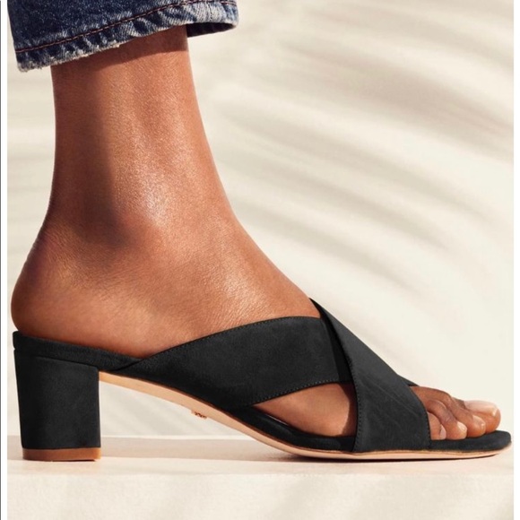 Vince Camino black suede muller sandal size 7 - Picture 9 of 9